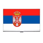 Serbia Flag Business Card Holder