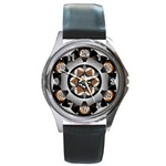 Seed of Life Round Metal Watch