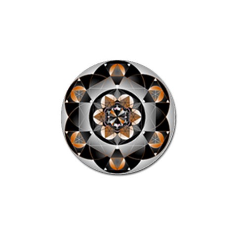 Seed of Life Golf Ball Marker (4 pack) from UrbanLoad.com Front