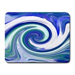 Abstract Waves Small Mouse Pad (Rectangle)