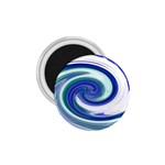 Abstract Waves 1.75  Button Magnet