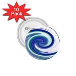 Abstract Waves 1.75  Button (10 pack)
