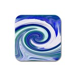 Abstract Waves Drink Coasters 4 Pack (Square)