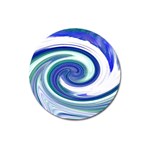Abstract Waves Magnet 3  (Round)