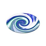 Abstract Waves Sticker 100 Pack (Oval)