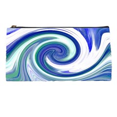 Abstract Waves Pencil Case from UrbanLoad.com Front