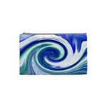 Abstract Waves Cosmetic Bag (Small)