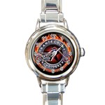 Orange County Choppers Circle Round Italian Charm Watch