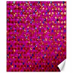 Polka Dot Sparkley Jewels 1 Canvas 20  x 24  (Unframed)