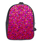 Polka Dot Sparkley Jewels 1 School Bag (Large)