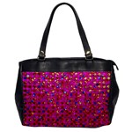 Polka Dot Sparkley Jewels 1 Oversize Office Handbag (One Side)