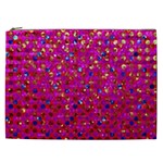 Polka Dot Sparkley Jewels 1 Cosmetic Bag (XXL)