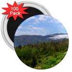 Newfoundland 3  Button Magnet (100 pack)