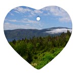 Newfoundland Heart Ornament (Two Sides)