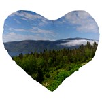 Newfoundland 19  Premium Heart Shape Cushion