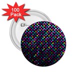 Polka Dot Sparkley Jewels 2 2.25  Button (100 pack)