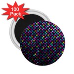 Polka Dot Sparkley Jewels 2 2.25  Button Magnet (100 pack)