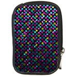 Polka Dot Sparkley Jewels 2 Compact Camera Leather Case