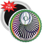 Divine Power 3  Magnet (10 pack)