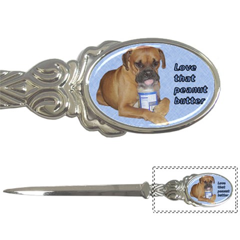 Love That Peanut Butter Letter Opener from UrbanLoad.com Front