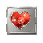 Healing Mega Link Heart Italian Charm (18mm)