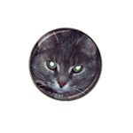 Cat With Glowing Eyes Hat Clip Ball Marker (10 pack)