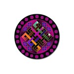 Endless Knot Magnet 3  (Round)