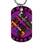 Endless Knot Dog Tag (Two Sides)