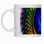 Eerie Psychedelic Eye White Coffee Mug