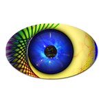 Eerie Psychedelic Eye Magnet (Oval)