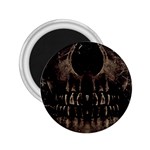 Skull Poster Background 2.25  Button Magnet