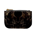 Skull Poster Background Coin Change Purse