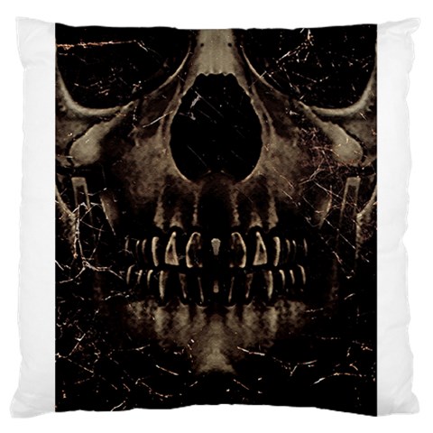 Skull Poster Background Large Cushion Case (Two Sided)  from UrbanLoad.com Front
