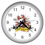 Bad Girls Club Wall Clock (Silver)