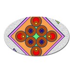 Sacred Mosaic Magnet (Oval)