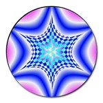 Space  n Time Round Mousepad