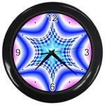Space  n Time Wall Clock (Black)
