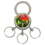Transition 3-Ring Key Chain