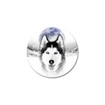 Wolf Moon Mountains Golf Ball Marker (4 pack)