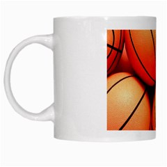 Basketball White Mug from UrbanLoad.com Left