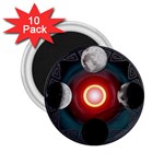 4 Moons 2.25  Magnet (10 pack)