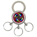 Sri Yantra 3-Ring Key Chain