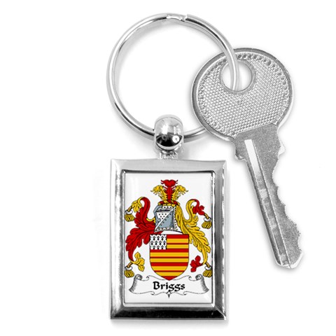 Briggs Key Chain (Rectangle) from UrbanLoad.com Front