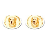 golden 2 Cufflinks (Oval)