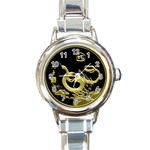 ChiSnake Round Italian Charm Watch