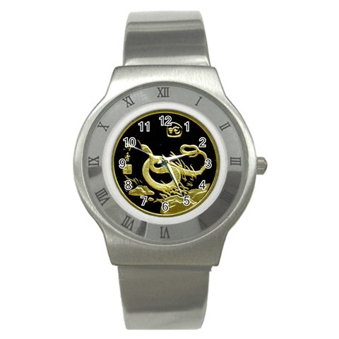 ChiSnake Stainless Steel Watch from UrbanLoad.com Front