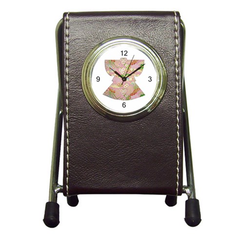 Kimono PP Pen Holder Desk Clock from UrbanLoad.com Front