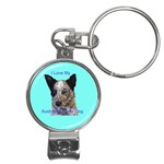 Australian Cattle Dog Nail Clippers Key Chain