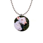 bull terrier 1  Button Necklace