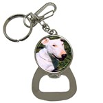 bull terrier Bottle Opener Key Chain